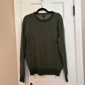 Men's J. Crew Factory Lambswool Blend Bird's-eye Stitch Crew Neck Sweater - L